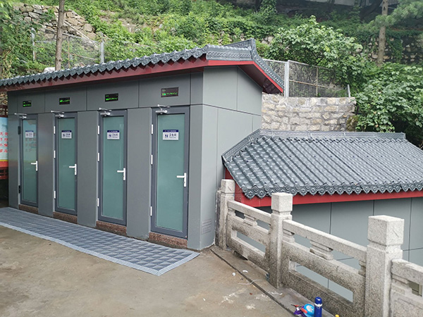 北京泰山仿古造型零排放循环冲水厕所
